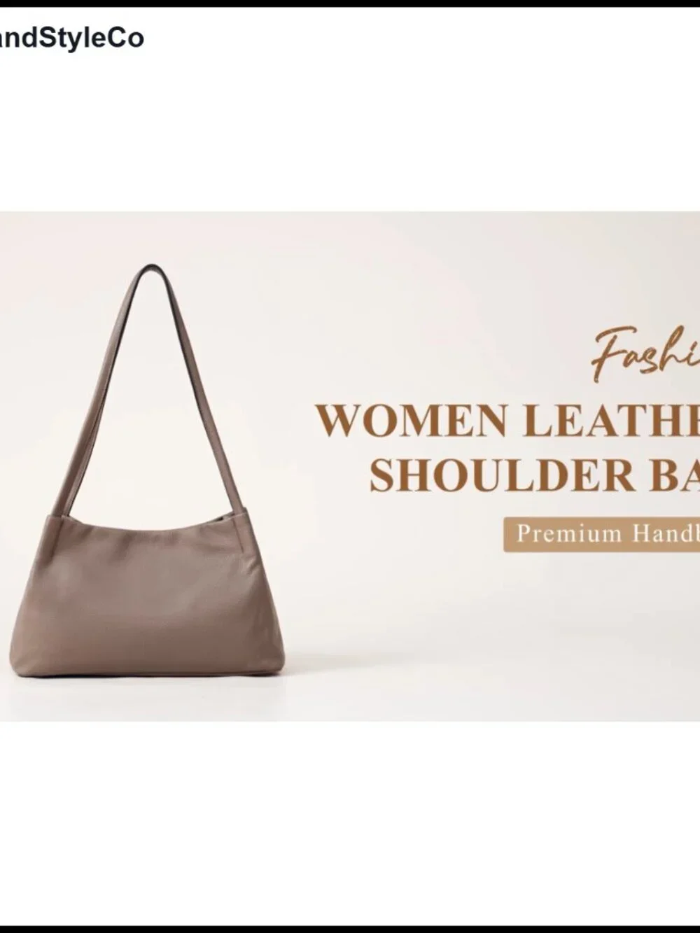 Genuine Leather Hobo Bag Soft Handbag Women Crossbody Shoulder Purse Top Handle